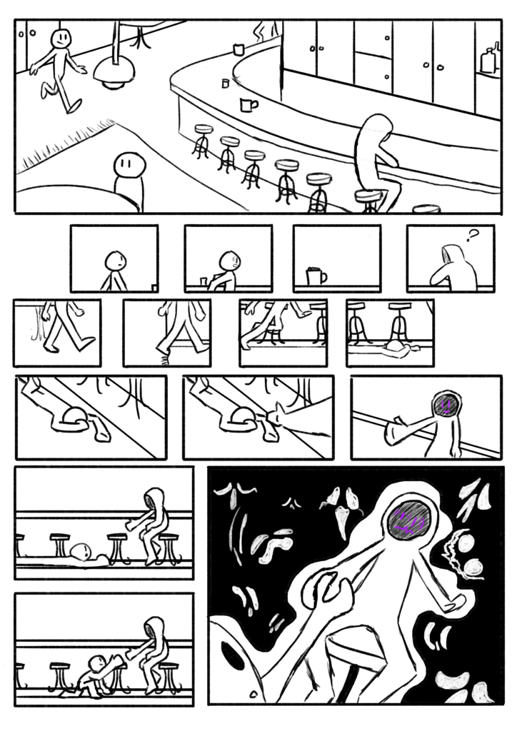 Comic sketch