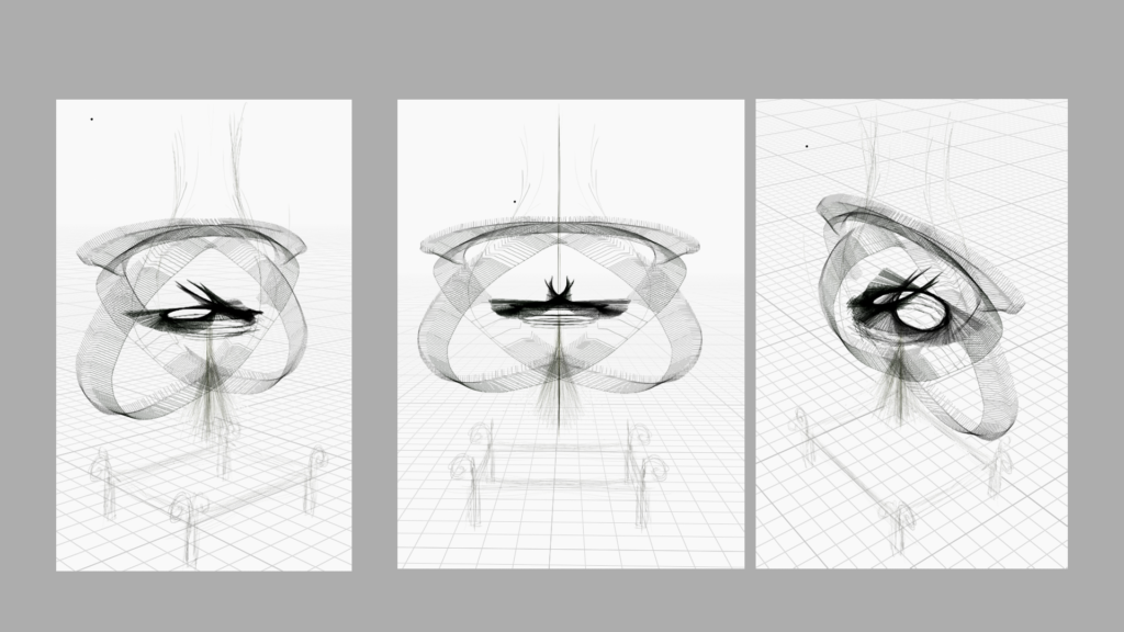 Blender Grase Pencil Sketch : Divine Entity