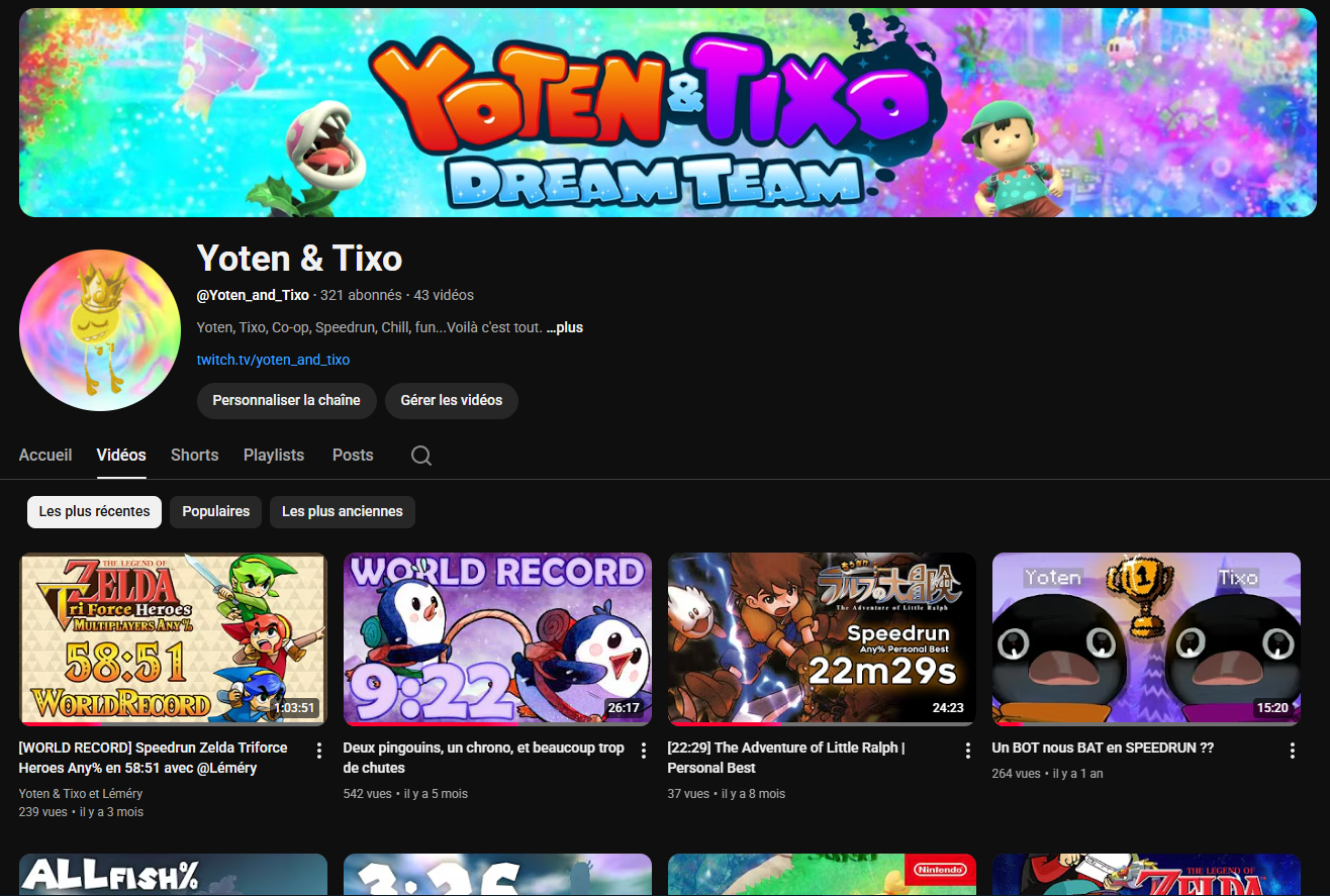 Youtube Channel