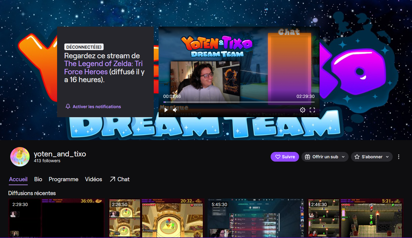 Twitch Channel